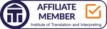 Affiliate Member of the Institute of Translators and Interpreters